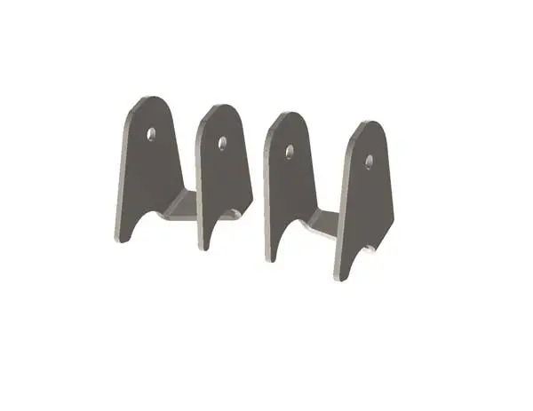 Jeep Wj Rear Axle Lower Control Arm Brackets 1