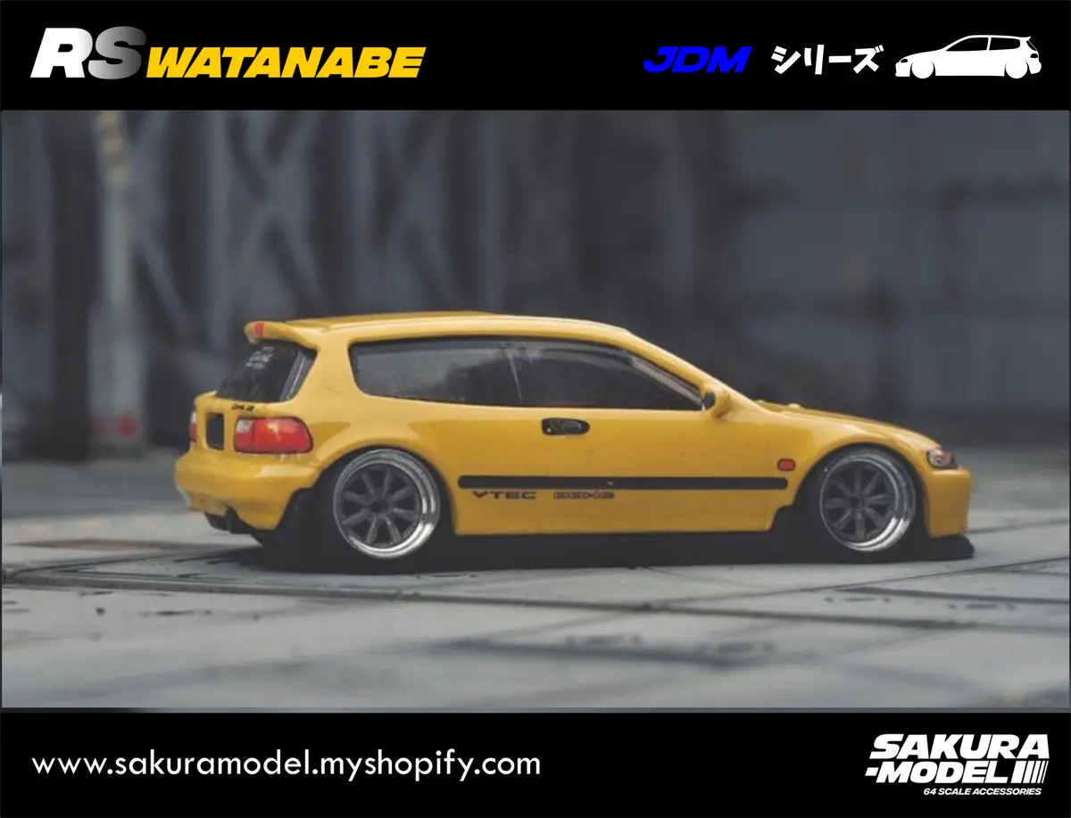 Custom Wheels 64 Scale Model Ssr Watanabe Rs-8 1