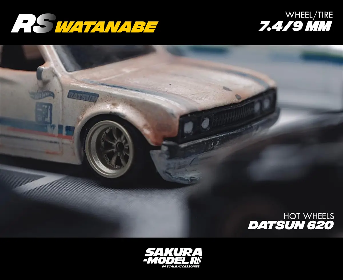Custom Wheel 64 Scale Model Ssr Watanabe - Non Barrel 1