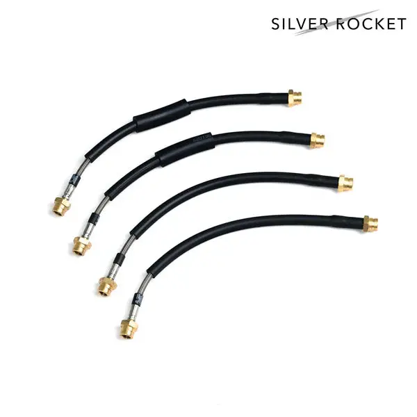 Gt4 Rs Braided Brake Line Set Front&Back [Manthey Racing] 1