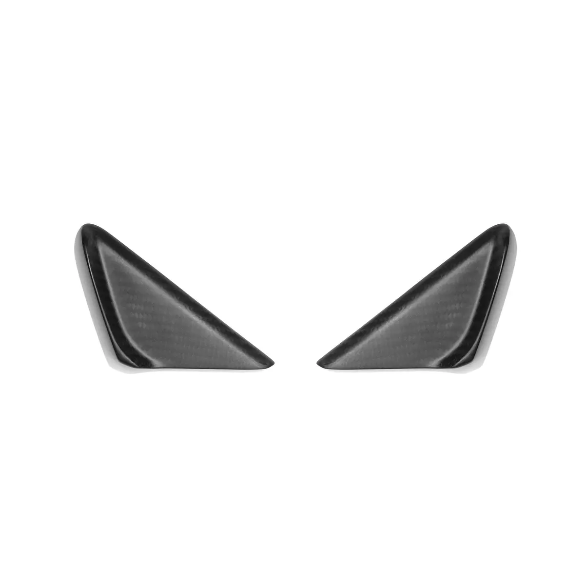 Sr Dry Carbon Fiber Anti Wind Buffeting Kit (Left&Right) [Porsche 718 Cayman Gt4 Rs] 1