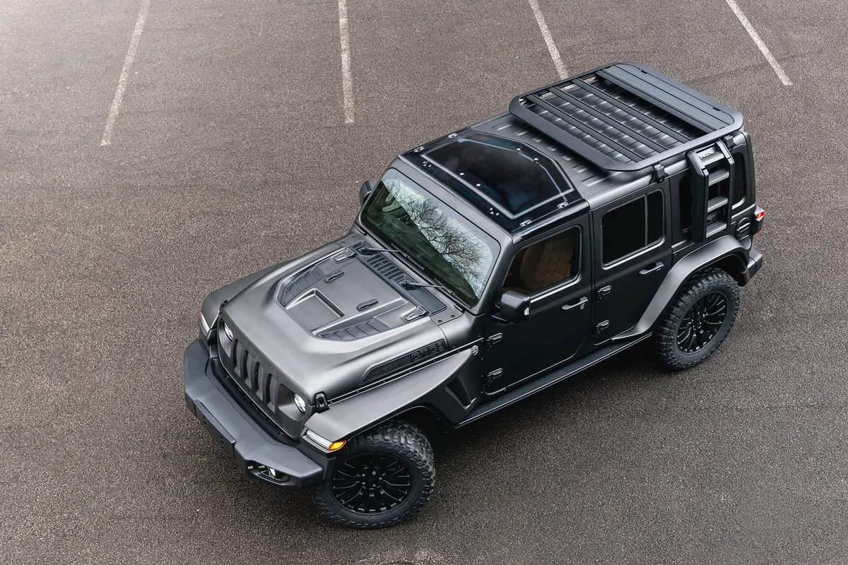 Jeep Wrangler Jl (2018 Onwards) Summit Transparent Roof 1
