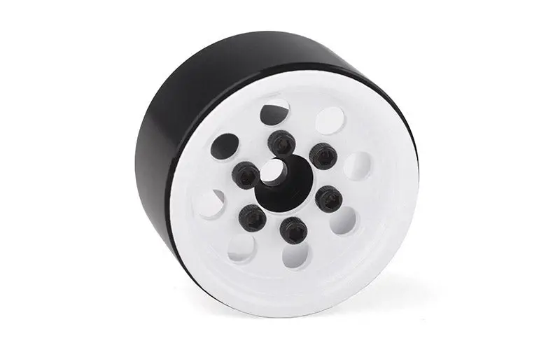 Rc4wd Stamped Steel 1.0" Pro8 Beadlock Wheels (White) 1