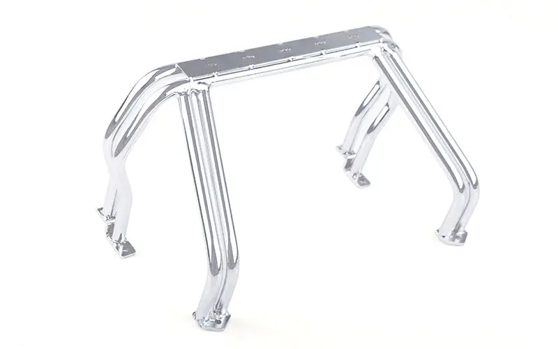 Rc4wd Double Steel Tube Roll Bar For Chevrolet Blazer And K10 (Chrome) 1