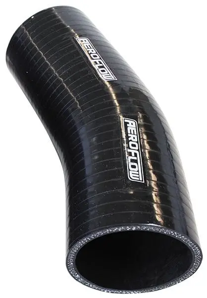 Gloss Black 23-Degree Silicone Elbow Hose – 3-1/4" (82Mm) Inner Diameter, Model Af9207-325 1