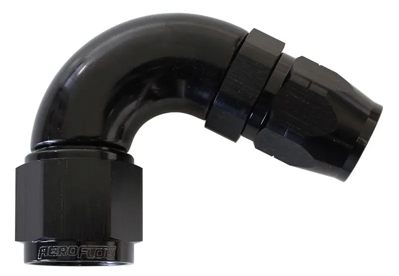 550 Series 120° Swivel Hose End Fitting: -10An To -8 Stepped One-Piece Cutter Style 1