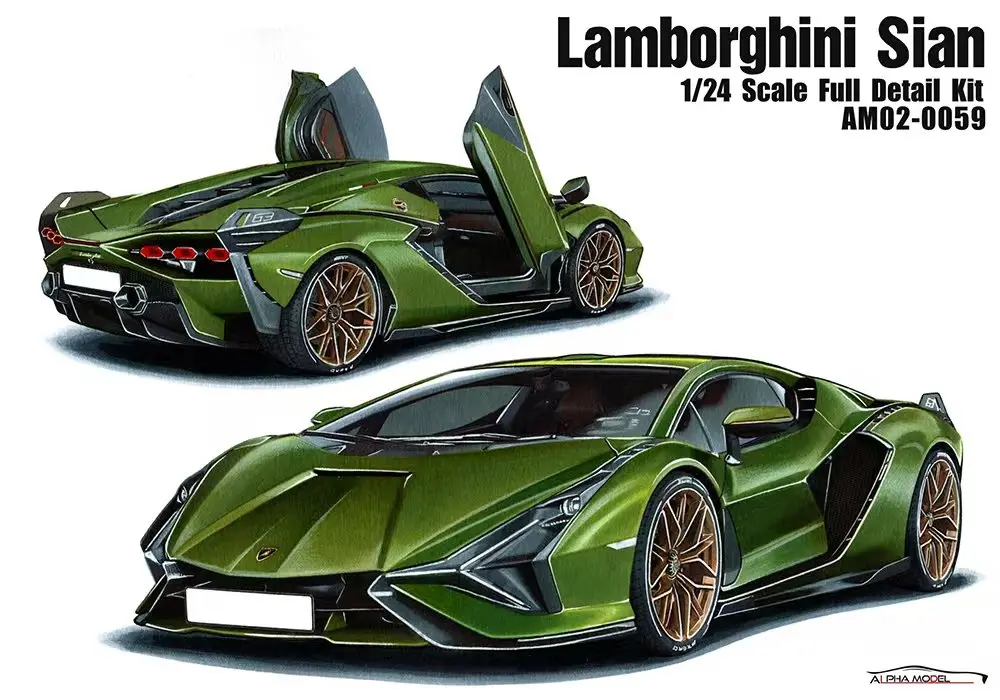 Alpha Model Lamborghini Sian 1