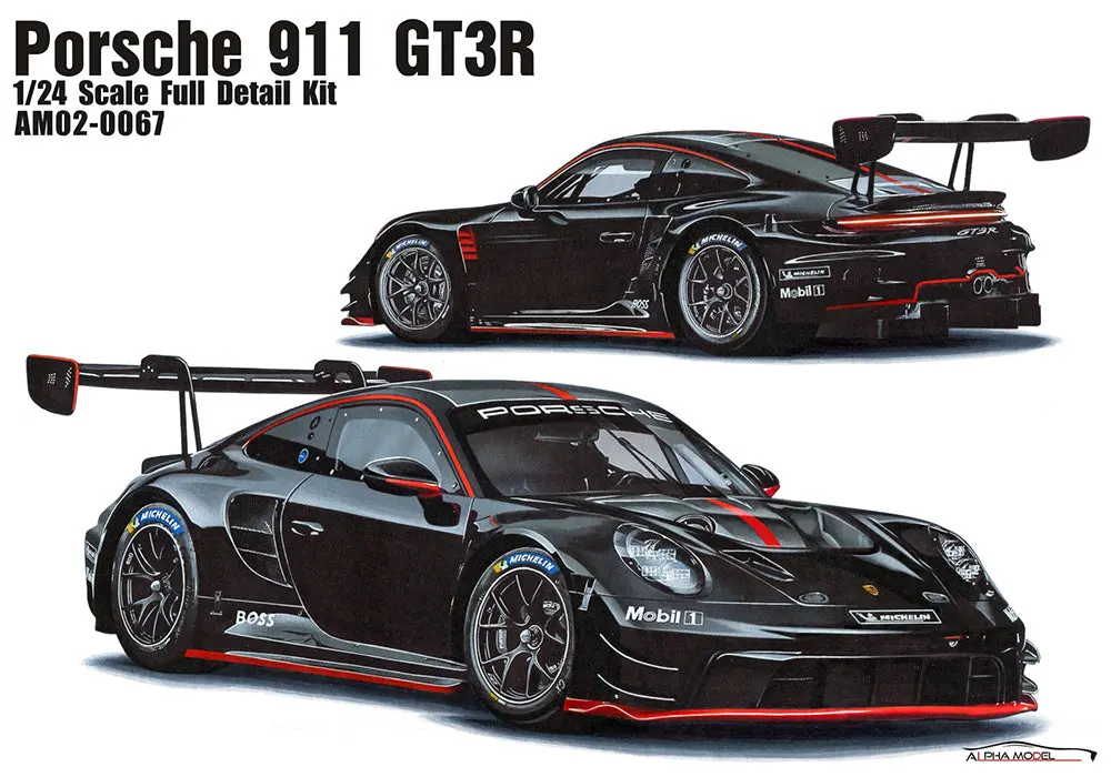 Alpha Model Porsche Gt3r 1