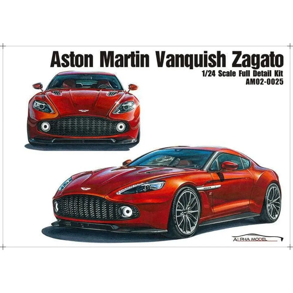 Alpha Model Aston Martin Vanquish Zagato 1/24 1