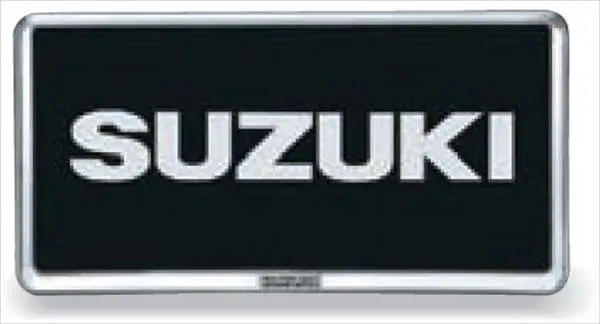 『ワゴンr スマイル』 純正 Mx91 Mx81 ナンバープレートリム ※1枚からの販売 ※樹脂 クロームメッキ パーツ スズキ純正部品 ナンバーフレーム ナンバーリム ナンバー枠 オプション アクセサリー 用品 1