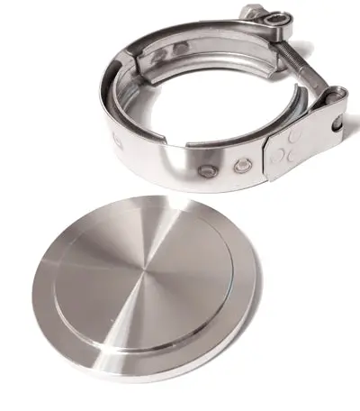 Wastegate Block-Off Kit, Tial V-Band Mvr (Mv-R) Vb 44Mm 45Mm Blockoff 1