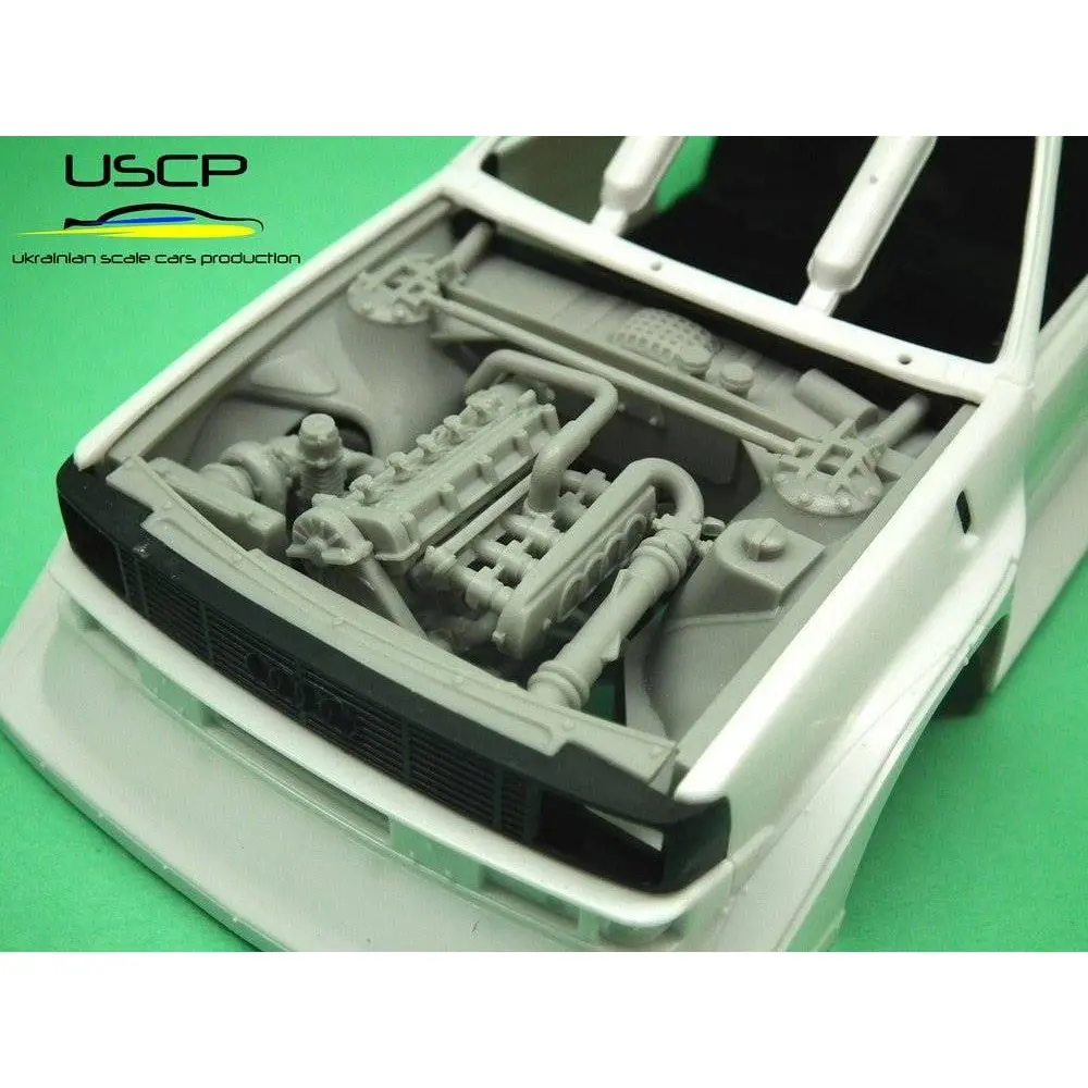 Uscp Super Detail Engine Bay Kit For Audi Quattro S1 Gr.B 1:24  - 24T028 1