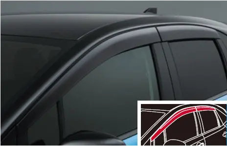 『ノート』 純正 E13 Sne13 プラスチックバイザー パーツ 日産純正部品 オプション アクセサリー 用品 1