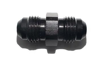 Black Anodized, Adaptor Male /Male St Jic Black, -6 1