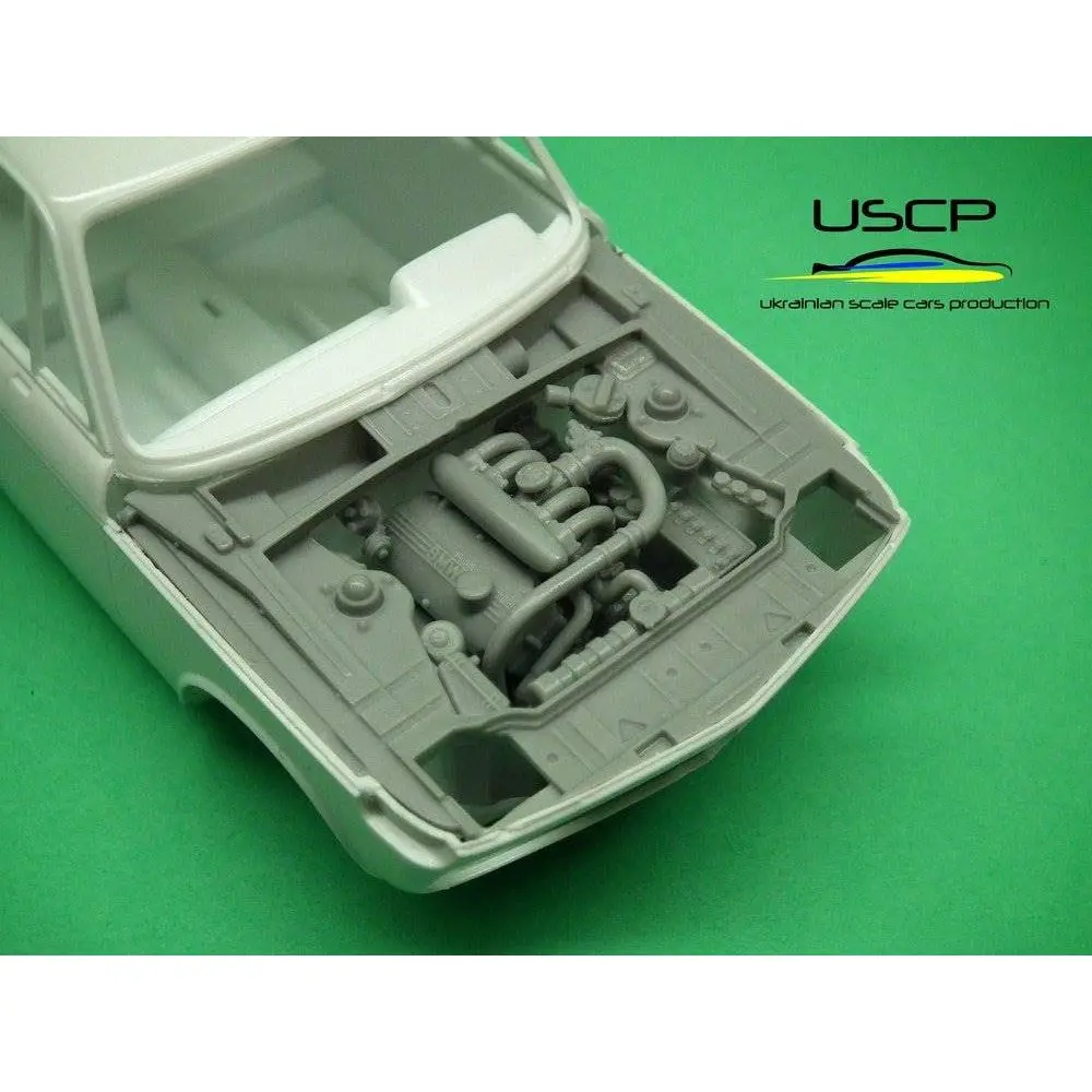 Uscp Turbo Engine Super Detail Kit For Bmw 2002 1:24 Scale Modeling - 24T023 1