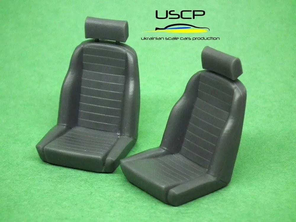 Uscp Bmw 2002 Turbo Seats For Hasegawa Kit 1:24 - 24A022 1