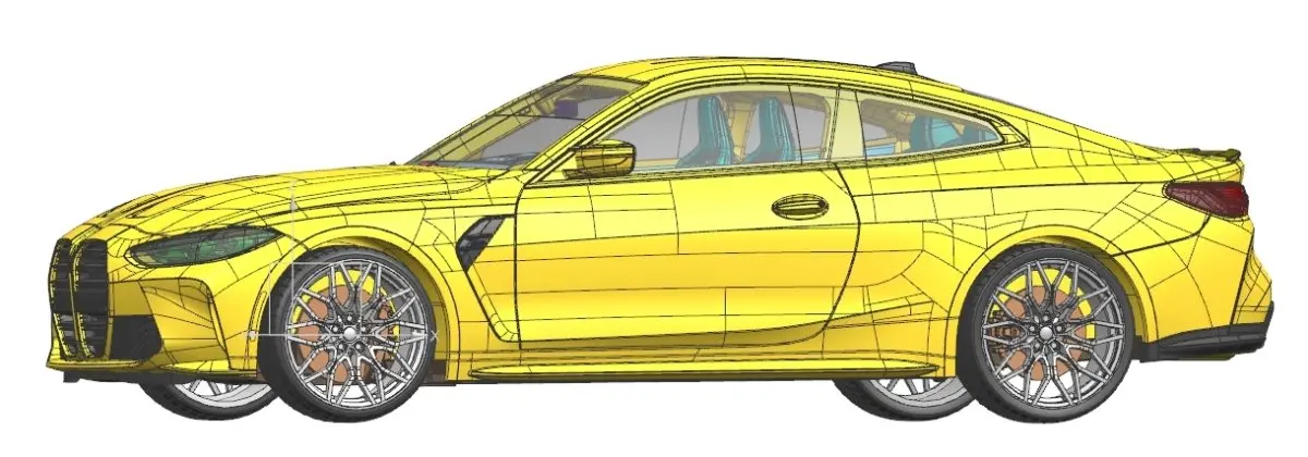 Alpha Model Bmw M4 (G82) 1/24 1