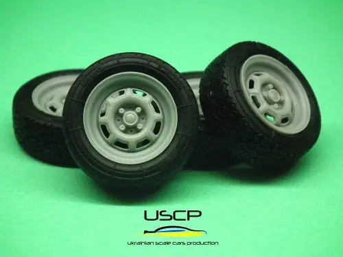 Uscp Bmw Steels With Tires 14 Inch 1:24 - 24W082 1