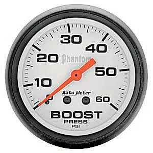 Autometer Phantom Boost Gauge 0-60 Psi (Mechanical) 1