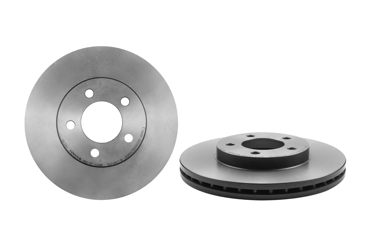 Brembo Uv-Coated Premium Brake Rotors – Enhanced Corrosion Resistance 1