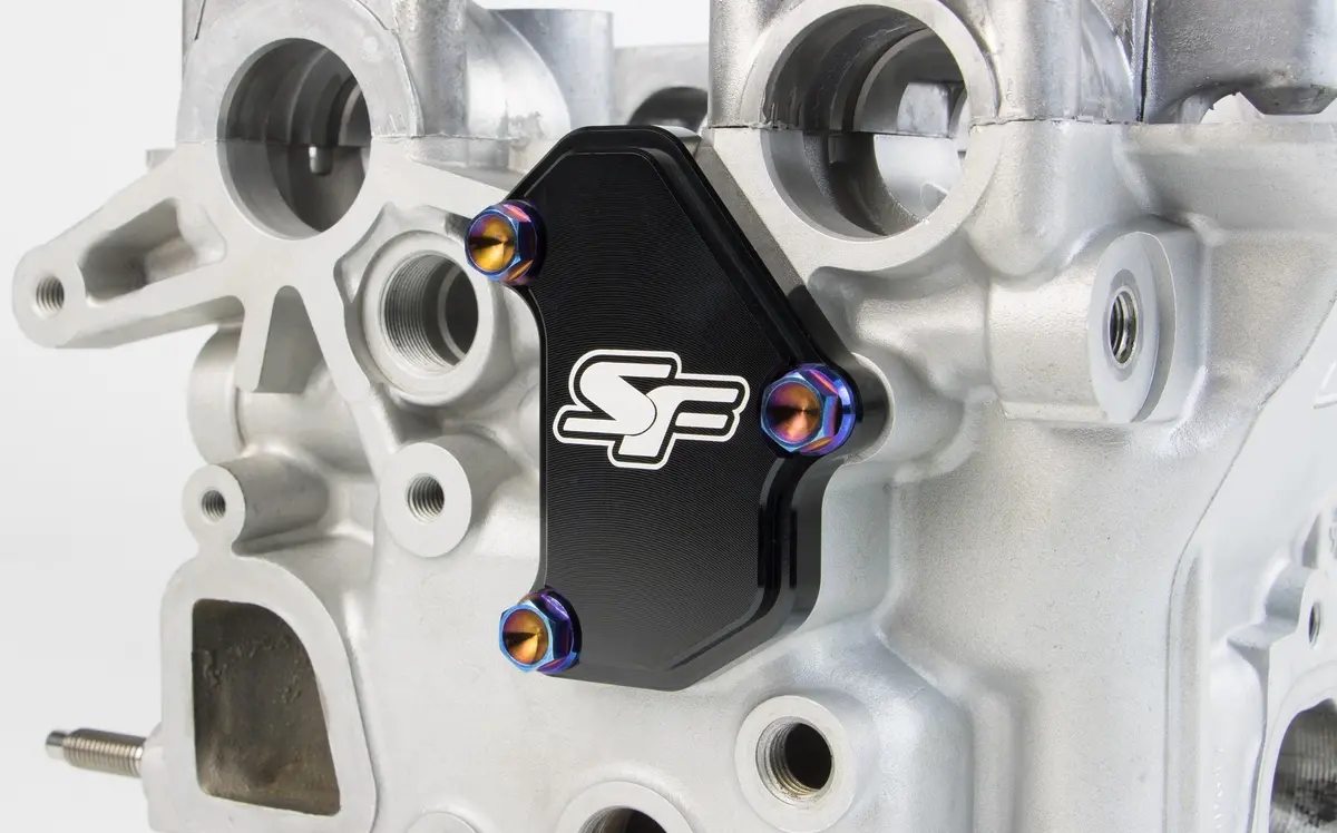 Speedfactory Racing Billet B-Series Vtec Solenoid Block Off Plate 3