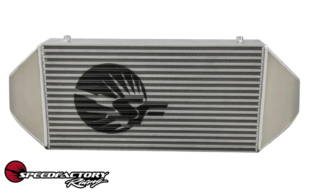 Speedfactory Racing Hp Dual Backdoor Front Mount Intercooler  - 3" Inlet / 3" Outlet (850Hp-1000Hp) 1