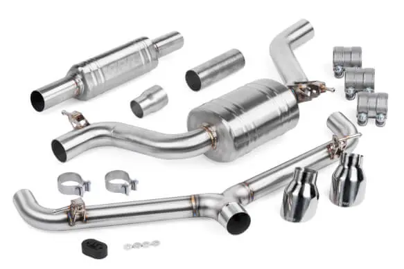 Apr Exhaust - Catback System With Front Muffler - Volkswagen Mk7/Mk7.5 Gti 1
