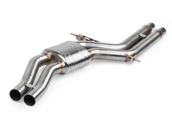 Apr Catback Exhaust System Center Muffler - Audi 4.0 Tfsi - C7 1