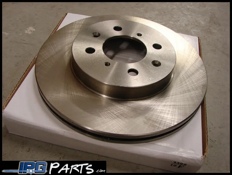 Centric Rear Pair Of Blank Brake Rotors For Civic, Integra, Crx, Etc 1