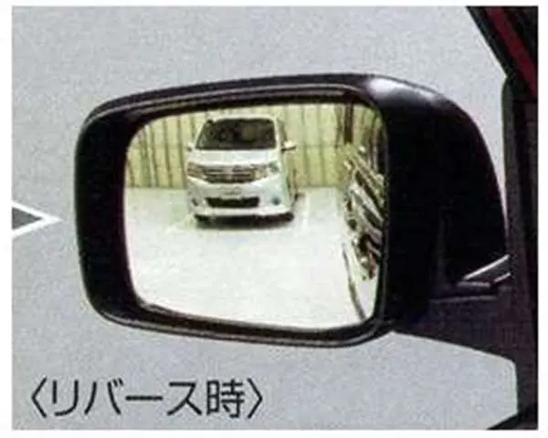 『マーチ』 純正 K13 リバース連動下向きドアミラー ※ミラー本体ではありません パーツ 日産純正部品 March オプション アクセサリー 用品 1