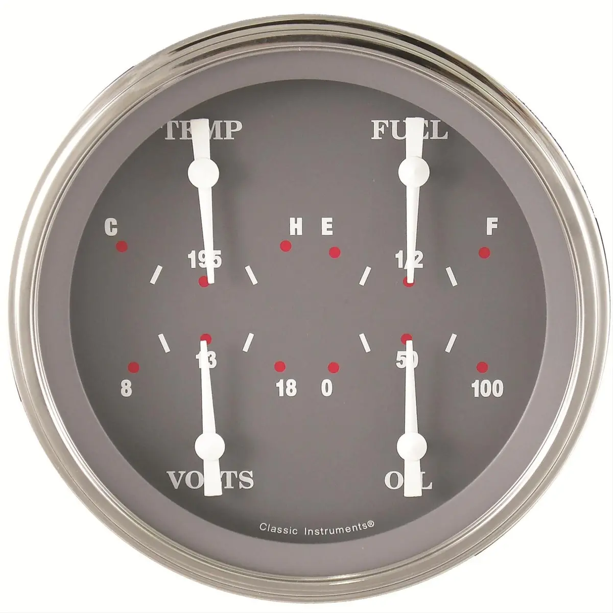 Classic Instruments Sg Series Gauge Cluster – Analog Dashboard Kit (Sg75Slf) 1