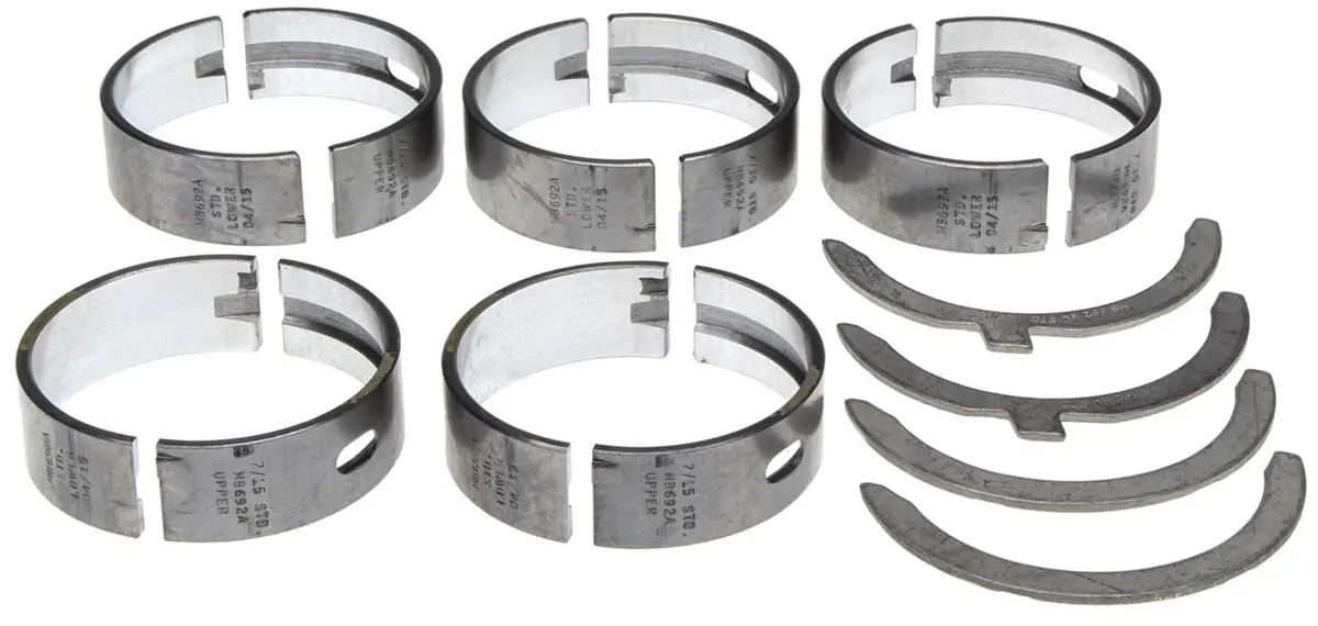 Clevite Ms-Series Main Bearings – Premium Tri-Metal Construction (Ms-1659A-40) 1