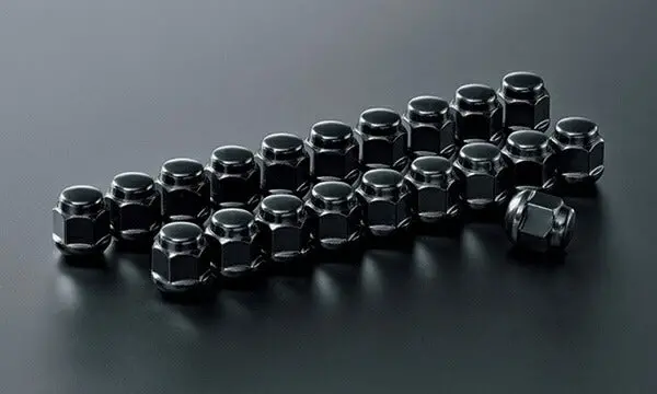 『シビック』 純正 Fk7 Fc1 アルミホイール用ホイールナット（ブラック／キャップタイプ 20個セット） パーツ ホンダ純正部品 安心の純正品 オプション アクセサリー 用品 1