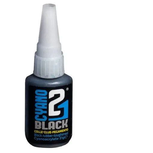 Colle 21 Black-21Gr. Super Glue Black Cyanoacrylate 1