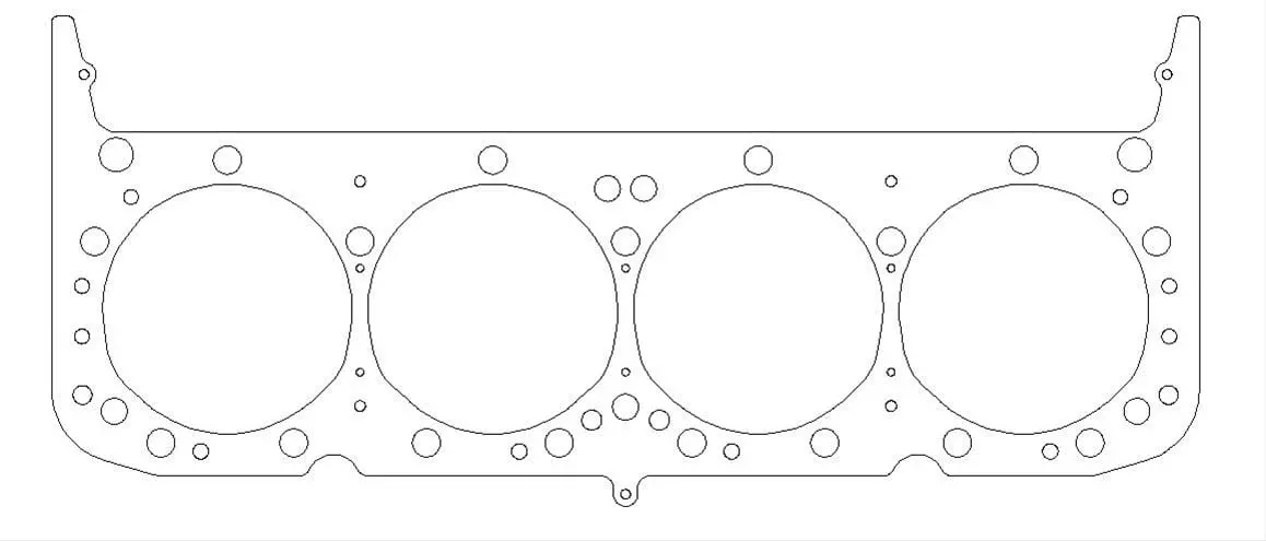 Cometic C5271-027 Mls Head Gasket – Multi-Layer Steel, 0.027" Thickness 1