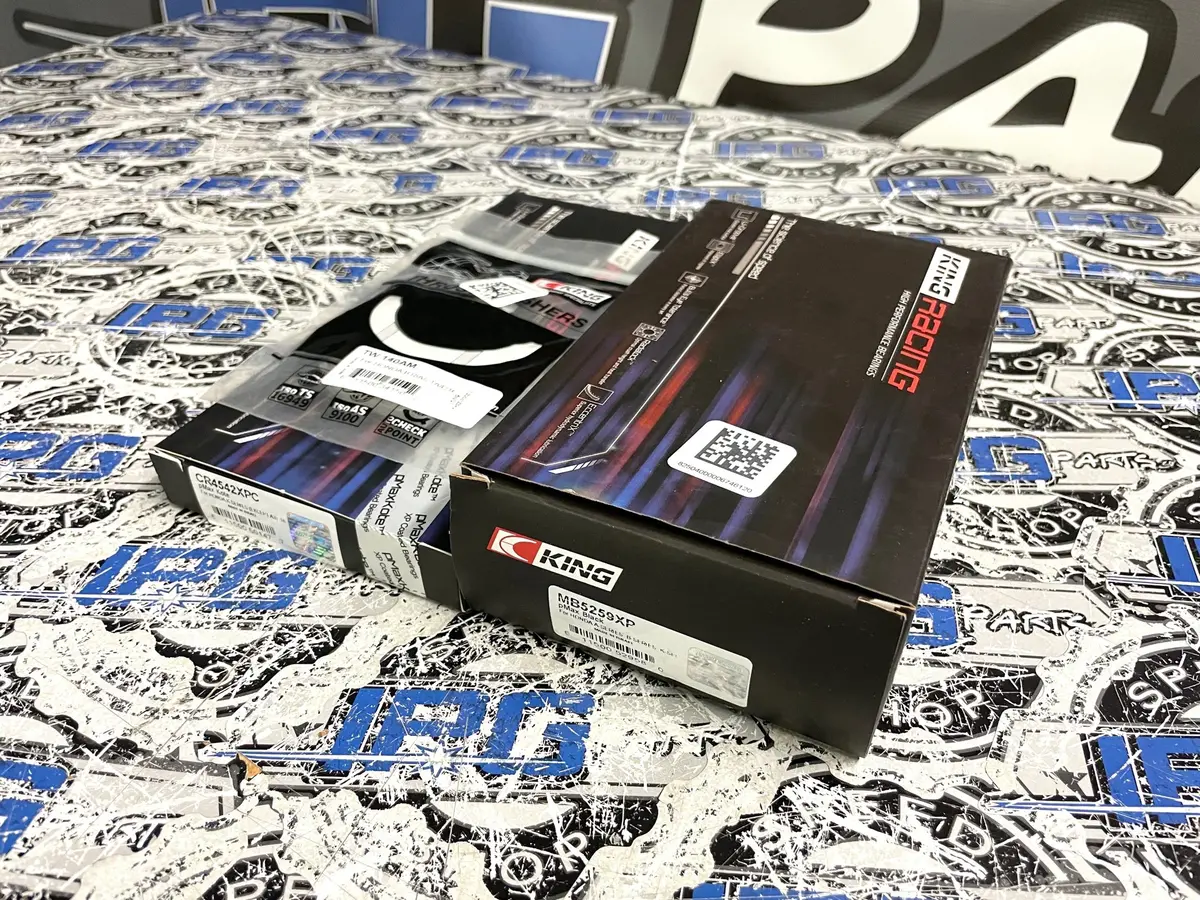 King Racing Bearing Set (Main, Rod, Thrust) For The Honda K Series - K20a, K20a2, & K20z Engines 1
