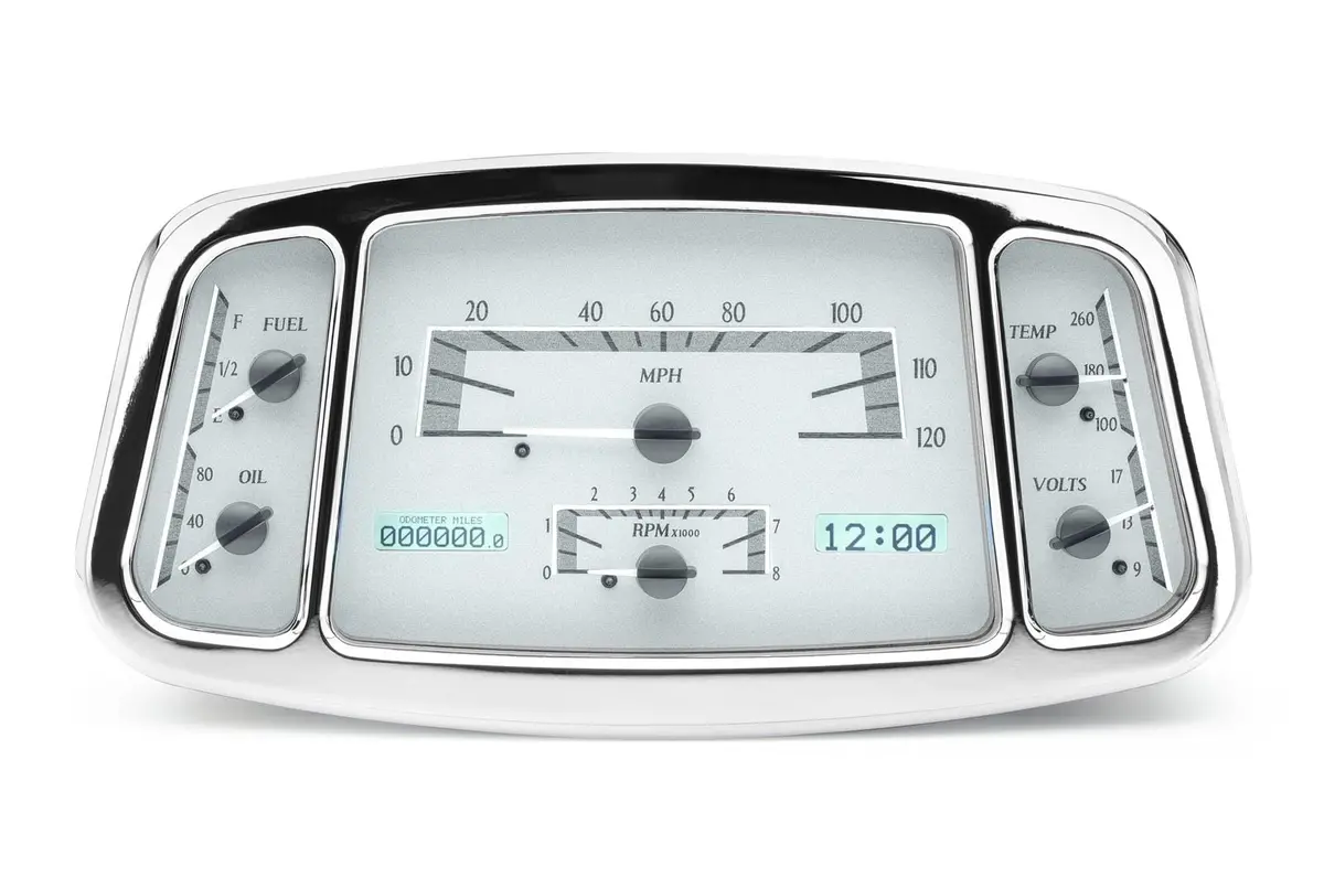 Dakota Digital Vhx-33F-S-W Analog Gauge System – Direct-Fit Replacement 1