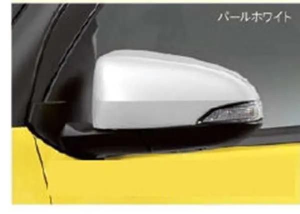 『ブーン』 純正 M700s M710s ドアミラーカバー(パールホワイト) パーツ ダイハツ純正部品 サイドミラーカバー カスタム オプション アクセサリー 用品 1