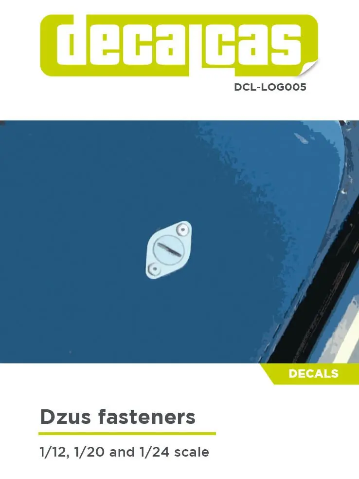 Decalcas Bonnet Pins 1/24 Scale 1