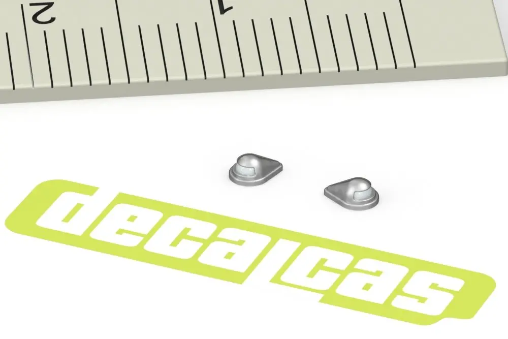 Decalcas Fomoco Plate Lights 1/24 Scale 2