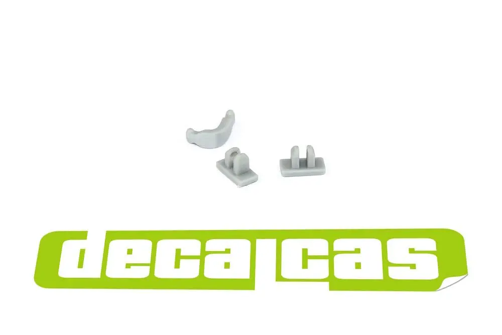 Decalcas Hood Door Hinges - Type 1 1/24 Scale 2