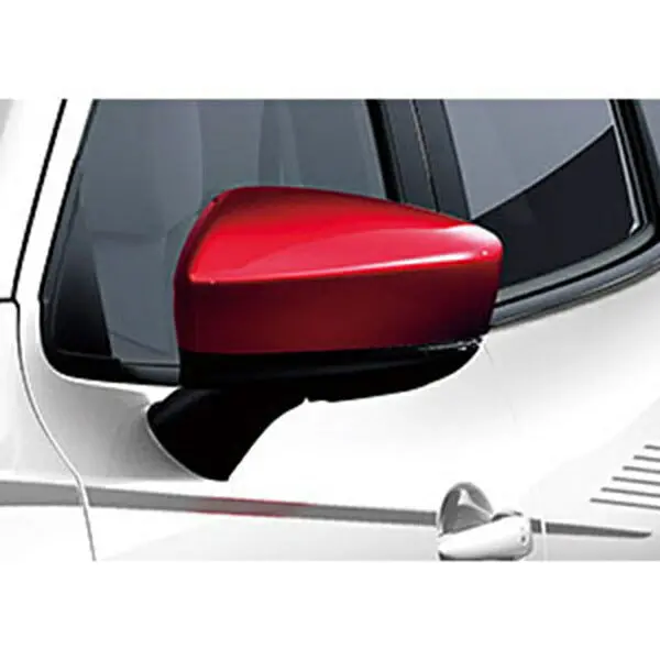 『Mazda2』 純正 Djlfs Djlas Dj5fs Dj5as ドアミラーガーニッシュ（ソウルレッドクリスタルm) パーツ マツダ純正部品 ドアミラーカバー サイドミラーカバー オプション アクセサリー 用品 1