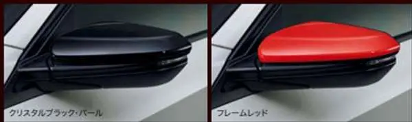『シビック タイプr』 純正 Fk8 ドアミラーカバー（左右セット） パーツ ホンダ純正部品 サイドミラーカバー カスタム オプション アクセサリー 用品 1