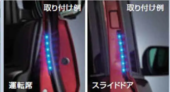 『セレナ』 純正 C27 Gc27 Gfc27 Gnc27 Gfnc27 セーフティイルミネーション パーツ 日産純正部品 Serena オプション アクセサリー 用品 1