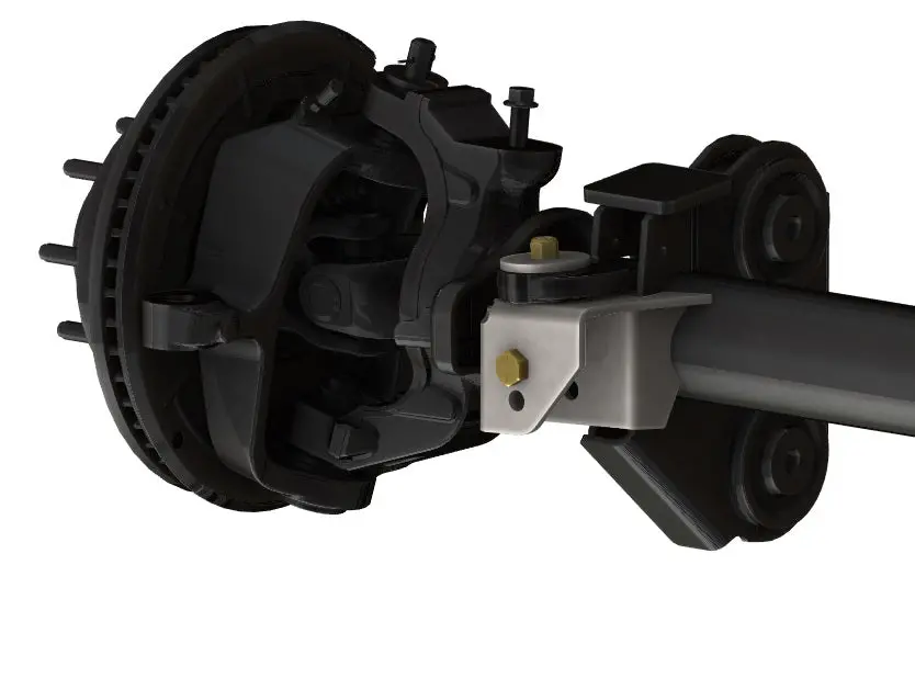 2005-2011 Superduty Axle Swap Track Bar Bracket 1
