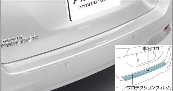 『カローラフィールダー』 純正 Nke165g Zre162g Nre161g Nze161g Nze164g プロテクションフィルム（リヤバンパー） パーツ トヨタ純正部品 オプション アクセサリー 用品 1