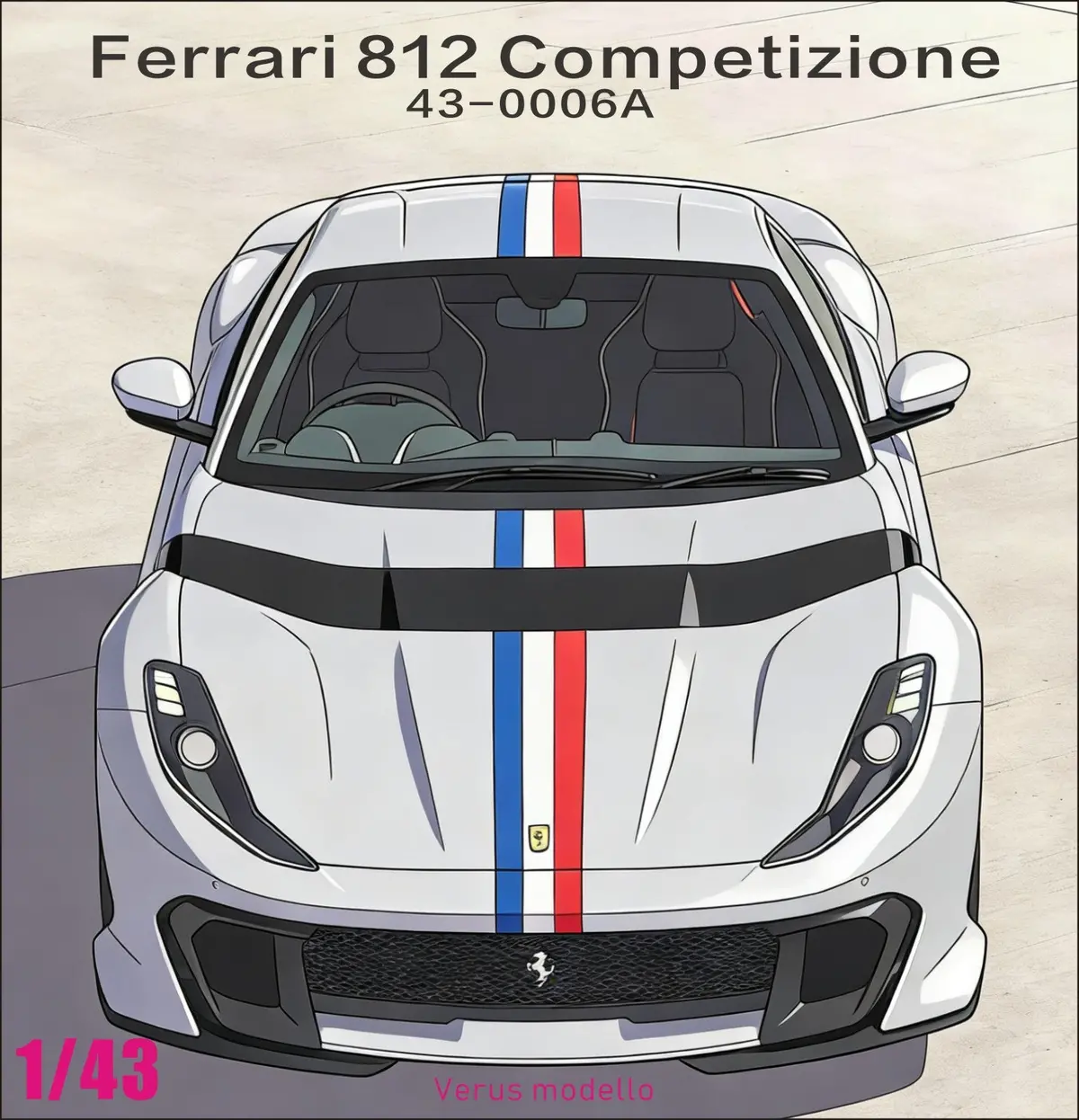 Alpha Model Ferrari 812 Competizione Ver. A (43) 1