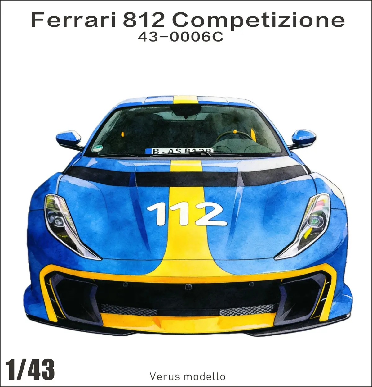 Alpha Model Ferrari 812 Competizione Ver. C (43) 1