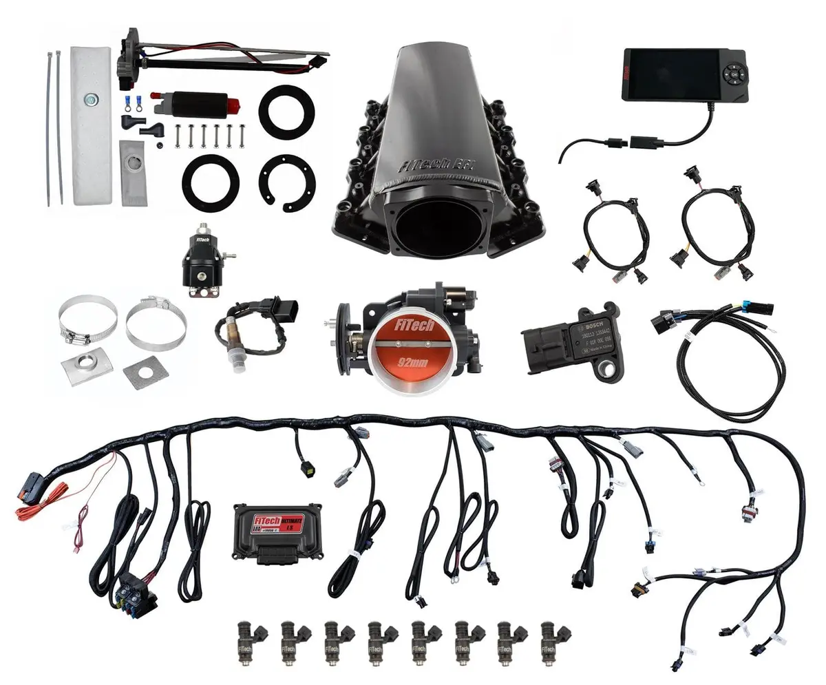 Fitech 76206 Ultimate Ls Efi System – 500 Hp With Go Fuel In-Tank Module 1