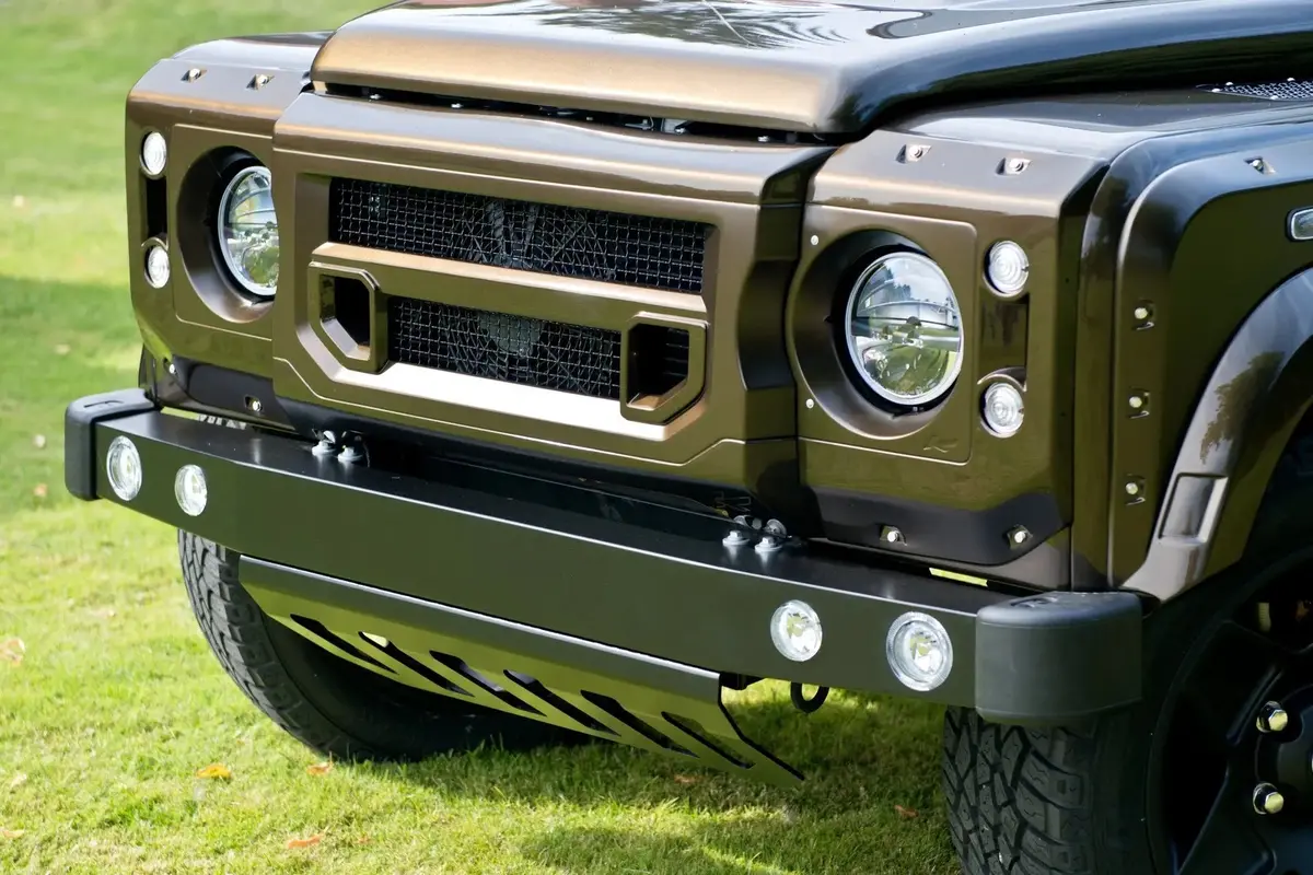 Land Rover Defender (1991-2016) X-Lander Front Grille With Headlight Surrounds 2